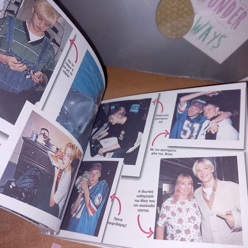 Backstreet Boys Nick Carter collectible booklet used