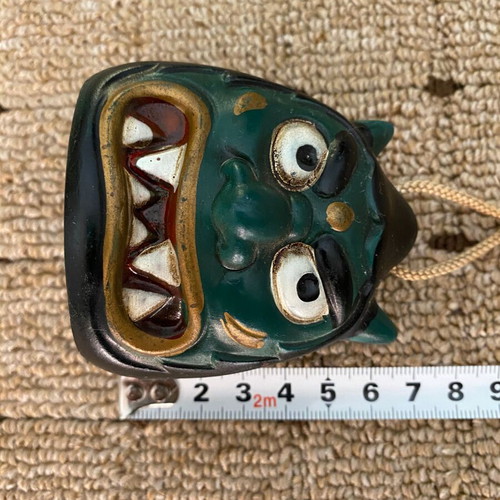 Japanese Ceramic Bells to Ward Off Evil Spirits handmade, new