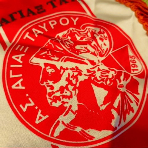 Ajax Tavrou Vintage Banner like new, collectible football memorabilia