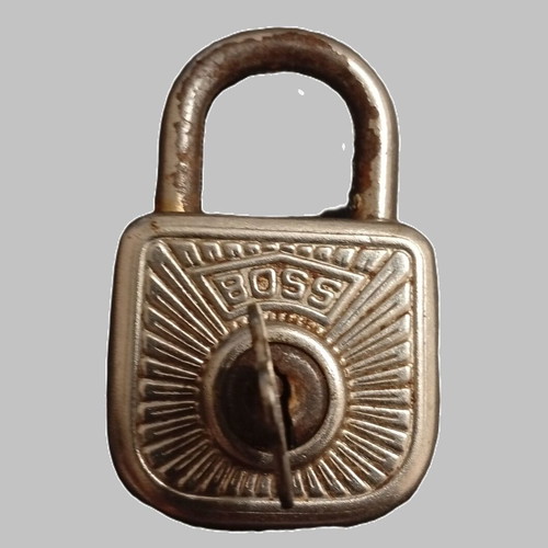 BOSS Germany padlock used, works with one key