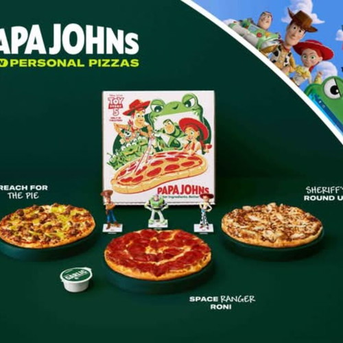 Papa Johns Disney Toy Story 5 Woody collectible figurine new