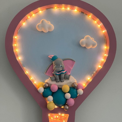 Children's lamp custom made with Paw Patrol characters