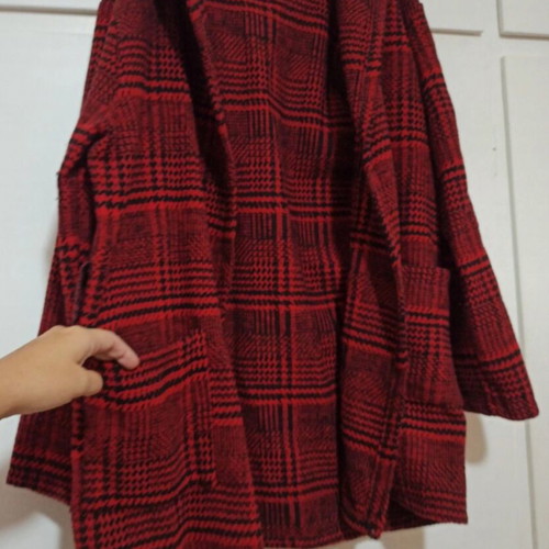 Jacket coat with pockets and hood, like new
