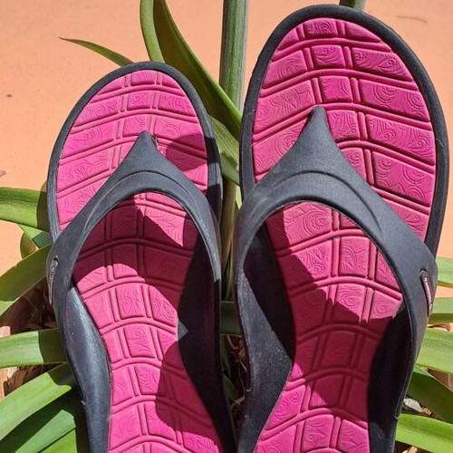 Sandals like new, size 37, multicolor