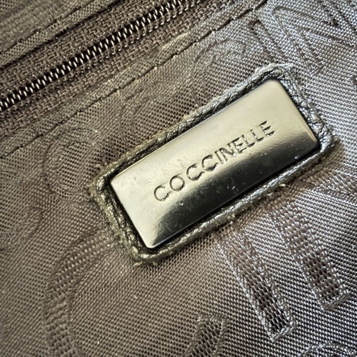 Coccinelle shoulder bag like new, genuine leather, black