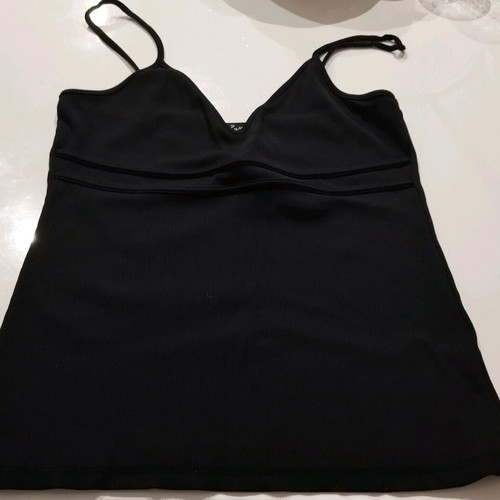 Zara black elastic bustier like new