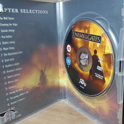 Enemy at the Gates DVD with English subtitles