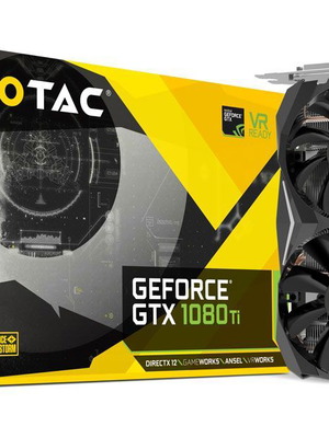 Zotac Geforce GTX 1080ti Mini κάρτα γραφικών μεταχειρισμένη για gaming