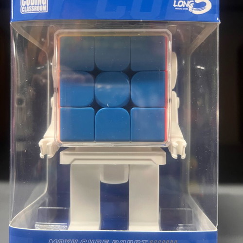 MoYu MeiLong 3x3 Speed Cube with Robot Display Case new