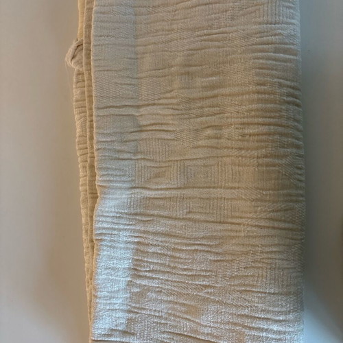 Upholstery fabric like new with natural texture beige/cream