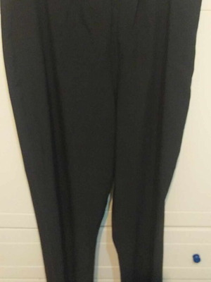 Black pants like new, size 4XL with zipper