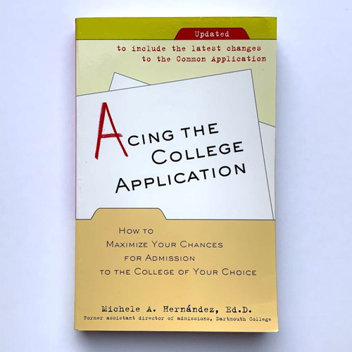 Acing the College Application Michele Hernández book like new