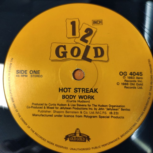 Hot Streak Monyaka Body Work Go Deh Yaka 12" Vinyl Maxi Single used