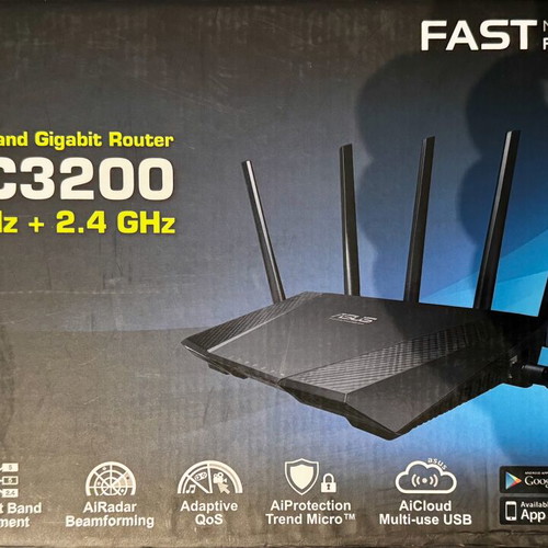 Asus RT-AC3200 Tri-Band Gigabit Router σαν καινούργιο