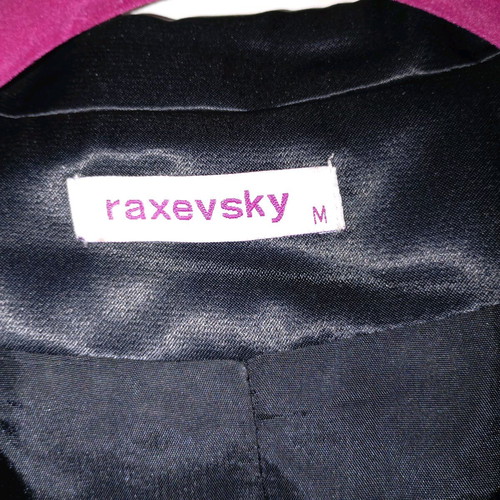 RAXEVSKY satin suit like new