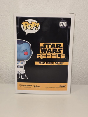 Funko POP! Star Wars Rebels Grand Admiral Thrawn #678 Special Edition like new