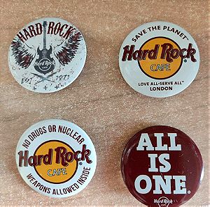 Κονκάρδες (pins) Hard Rock cafe
