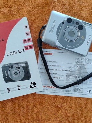 Canon Ixus L-1 compact αναλογική φωτογραφική μηχανή μεταχειρισμένη, φιλμ Advantix APS