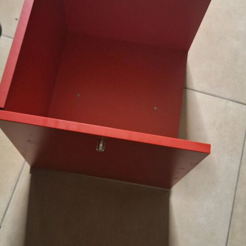 IKEA cabinet, set of 3, red