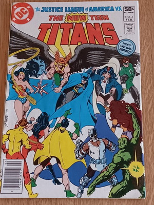 New Teen Titans (1980) #4 DC Comics used