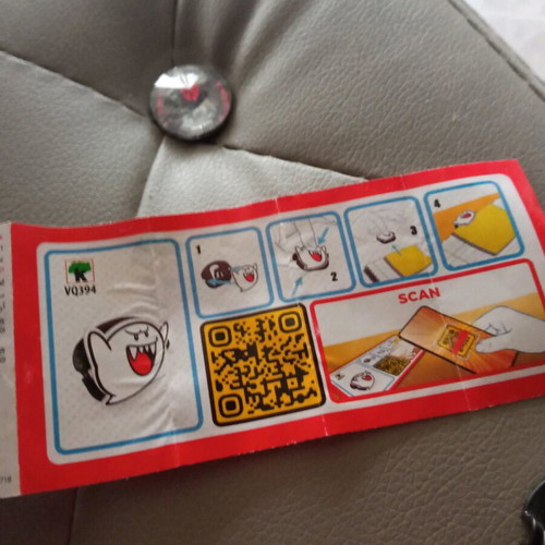 Kinder Joy Super Mario - Boo clip new