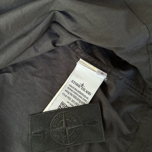 Stone Island Ghost Piece jacket new, size S, black