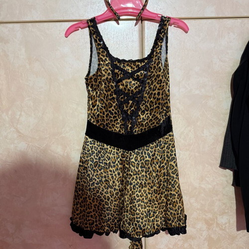 Carnival tiger costume like new with tail and headband with ears