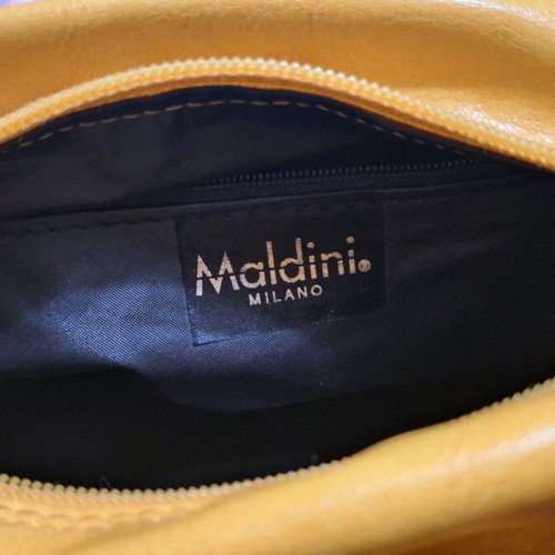 Women's mustard small hand bag used