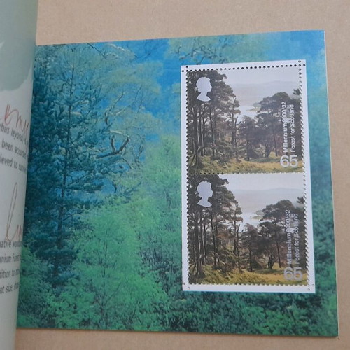 UK Booklet Stamps A Treasury of Trees Royal Mail New