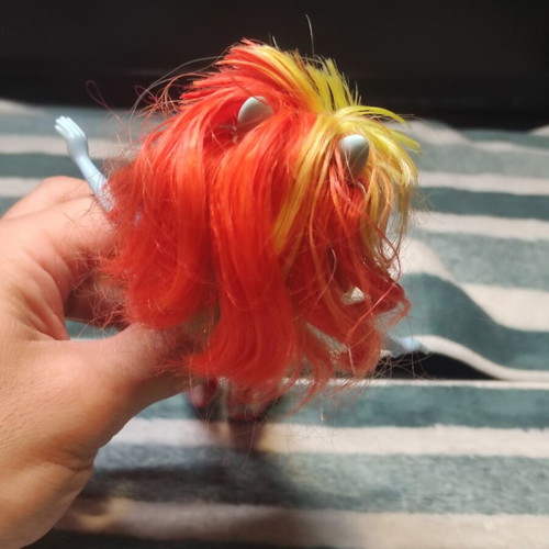 My Little Pony Equestria Girls Rainbow Dash doll used, hair cut
