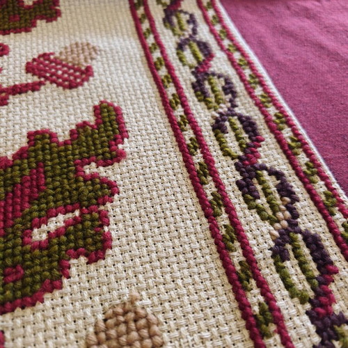 Handmade throw like new 135x180