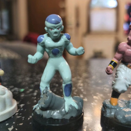 Dragonball figures used, set of 4 pieces