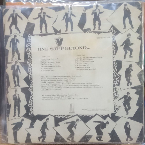 Madness One Step Beyond LP used, cover with stains and opening