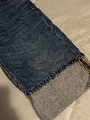 Zara denim bermuda like new, blue, size S