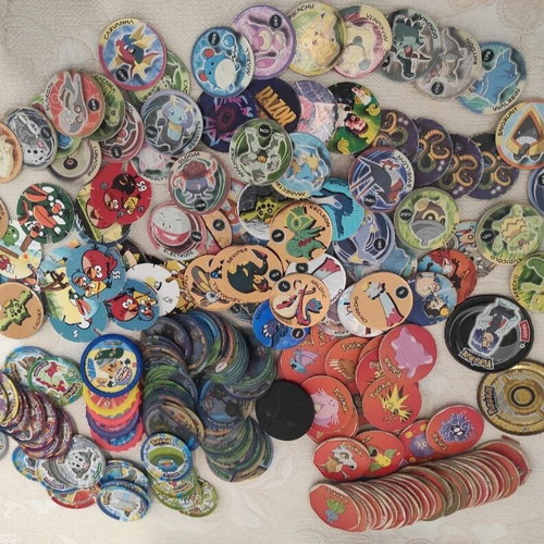 Various Pokémon and other tags like new, 200+ pieces