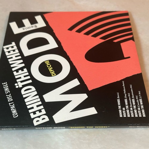 Depeche Mode Behind The Wheel CD Single Digipak like new, electronic