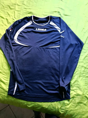 Legea men's sports shirt XL blue like new