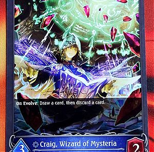 Craig, Wizard of Mysteria (Evolved) - BP02-047EN - SHADOWVERSE EVOLVE