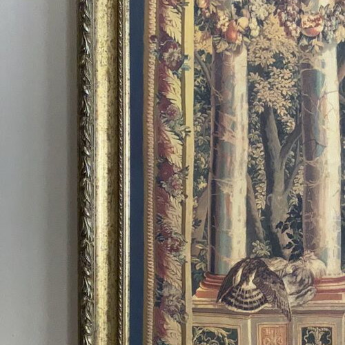 Πίνακας σε εκτύπωση καμβά Château de Chambord του Charles Le Brun, κορνιζαρισμένος