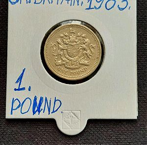 GR.BRITAINS. 1983. 1 POUND