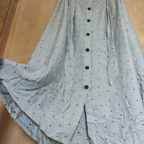 Helmi women's skirt like new, light gray, size M