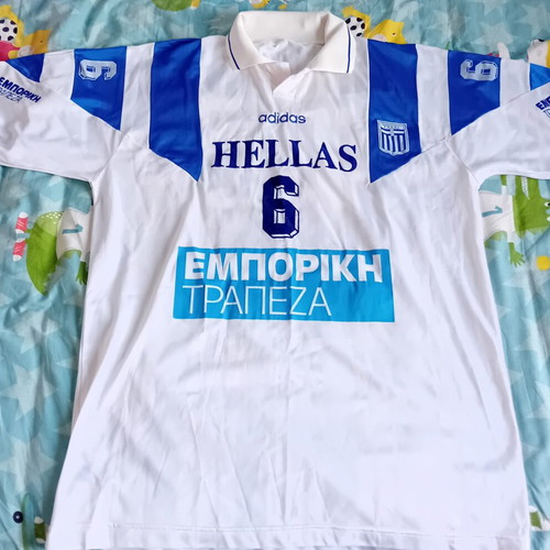 Adidas 90s Matchworn Greek National Volleyball Team Jersey Thanasis Moustakidis used