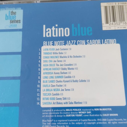 Latino Blue Blue Note Jazz like new