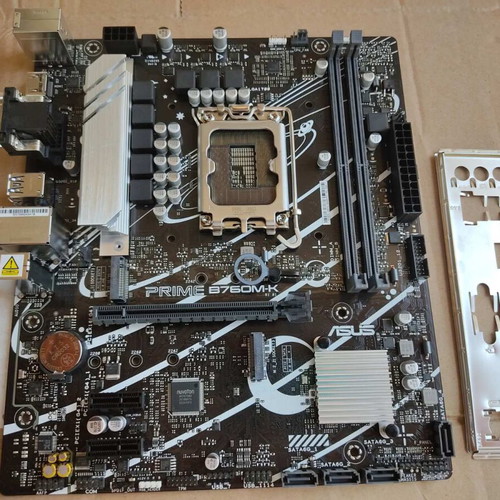 Asus PRIME B760M-K DDR5 motherboard Micro ATX 1700 socket like new