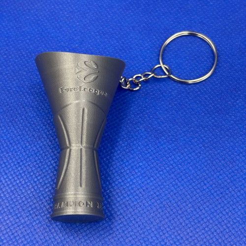Olympiacos EuroLeague Trophy Keychain 3D Printed 2026