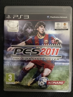 Pro Evolution Soccer 2011 PS3 game like new, complete