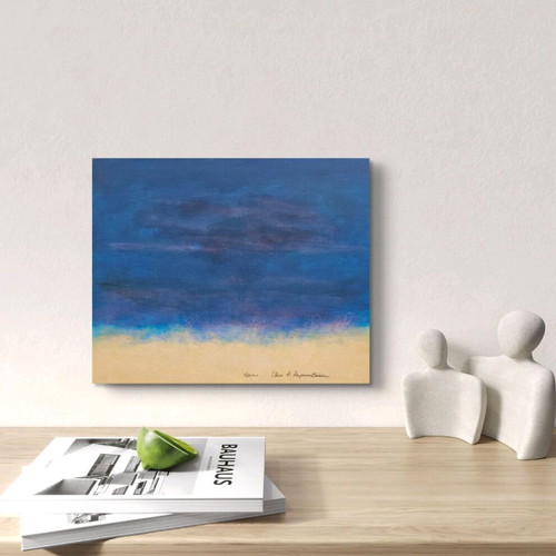 On the Island II painting like new, acrylic sea Aegean