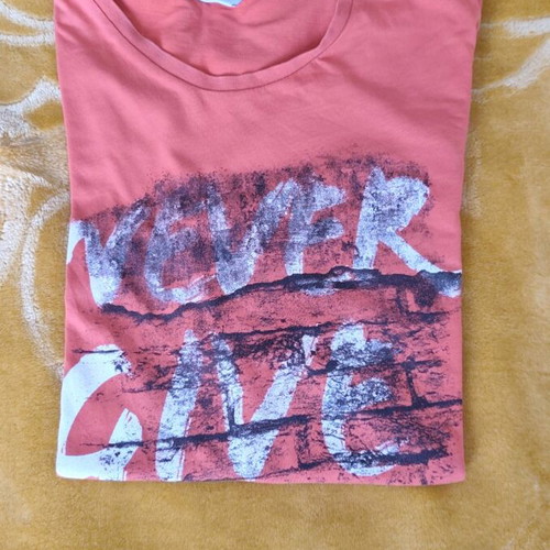 S.Oliver short-sleeve shirt used, red, size XL