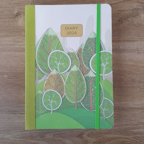 Diary 2024 Flex Book new for notebook