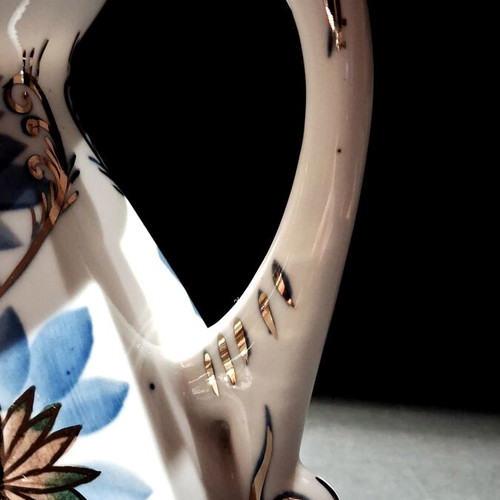 Phoenix Kislovodsk porcelain teapot like new, vintage Russian decoration
